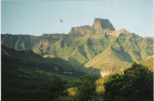 A mountain to climb. The eagle eye view