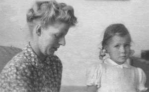 My mother and me (4)