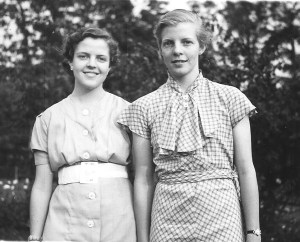 Louie ( Right) and Sister Ursula, Leaving School