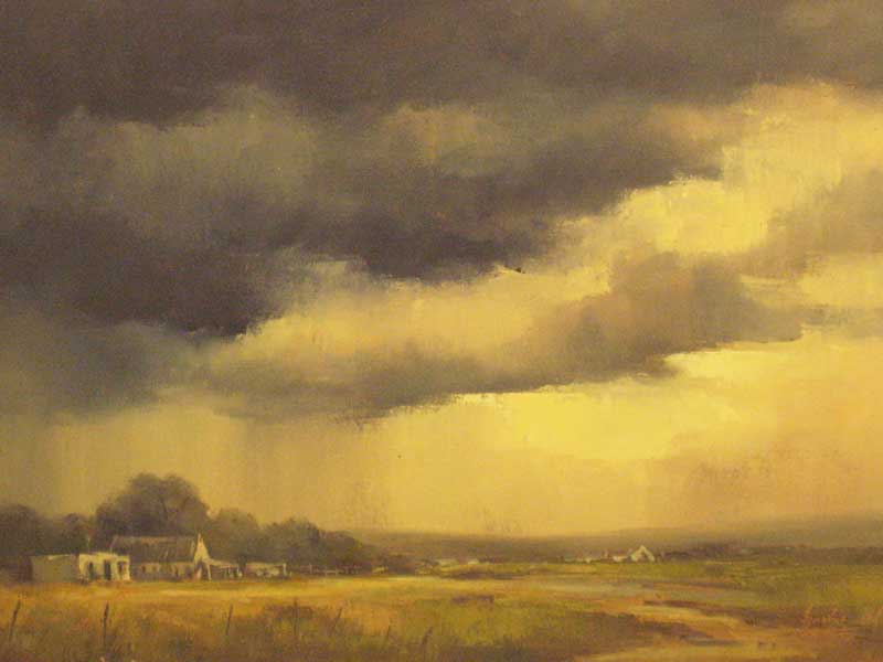Highveldt Storm over Transvaal farm
