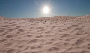 'Just a little further' he said. Left or Right? Sorry- didn't quite catch.