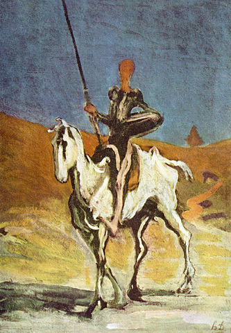 (Don_Quixote) by Daumier